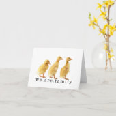 コンジュアル養子縁組カード カード (黄色い花)