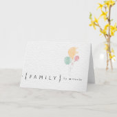 コンジュアル養子縁組カード カード (黄色い花)