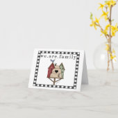 コンジュアル養子縁組カード カード (黄色い花)