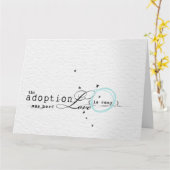 コンジュアル養子縁組カード カード (黄色い花)