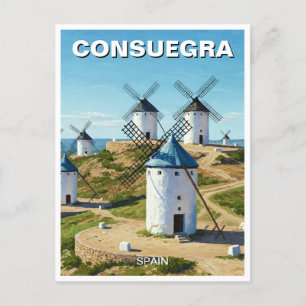 コンスエグラスペイン旅行 ポストカード