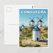 コンスエグラスペイン旅行 ポストカード (正面/裏面)