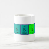 コンスタンサ周期表名mug コーヒーマグカップ (中央)