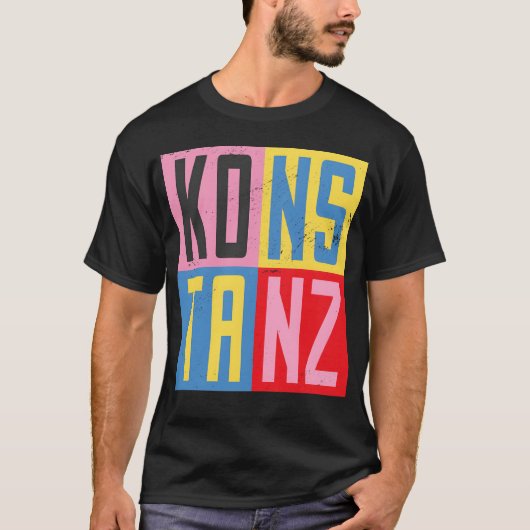 コンスタンスの街のデザイン友達 Tシャツ (正面)