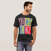 コンスタンスの街のデザイン友達 Tシャツ (正面フル)