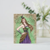 コンスタンス – Steampunkポストカード ポストカード (スタンド正面)