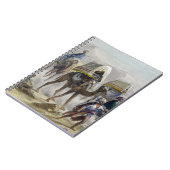 「コンスタンチノープルおよびBlacからのラクダの列車、 ノートブック (左側)