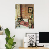 コンスタンチノープルでのハーレムの生活， 1857 ポスター (ホームオフィス)