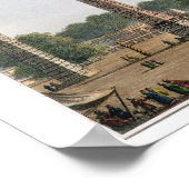 コンスタンチノープルのスルタン・アクメットのモスク ポスター (角)