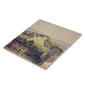 コンスタンチノープルのパノラマは、「Aya Sofからの22をめっきします タイル (側面)