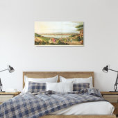 コンスタンチノープルのビュー、プレート1からの'ビュー キャンバスプリント (インサイチュ (寝室))