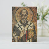 コンスタンチノープルの大司教聖ヨハネ・クリュソストモス サンキューカード (スタンド正面)