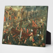 コンスタンチノープルの撮影(油のキャンバス) フォトプラーク (側面)