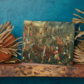 コンスタンチノープルの撮影(油のキャンバス) フォトプラーク (側面)