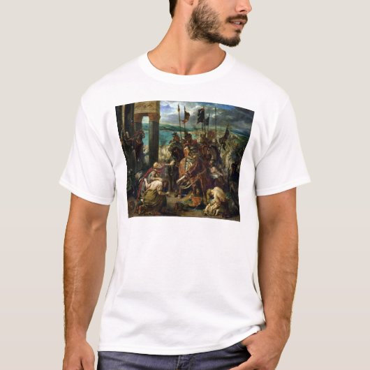 コンスタンチノープルへのクルセーダーの記入項目 Tシャツ (正面)