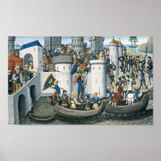 コンスタンチノープル征服十字軍, 1204 ポスター (正面)