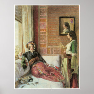 コンスタンチノープル1857年のハーレムの生命 ポスター