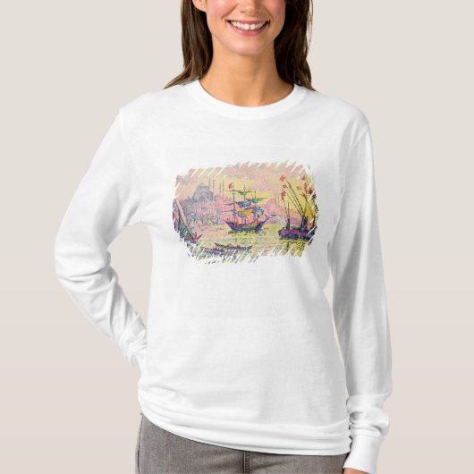 コンスタンチノープル1907年の眺め Tシャツ (正面)