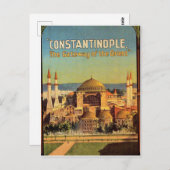 コンスタンチノープル,ハギアソフィア,イスタンブール,トルコ ポストカード (正面/裏面)