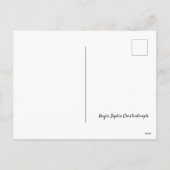 コンスタンチノープル，ハギアソフィア シーズンポストカード (裏面)