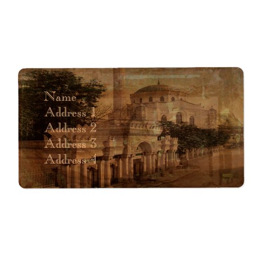 コンスタンチノープル ラベル (正面)