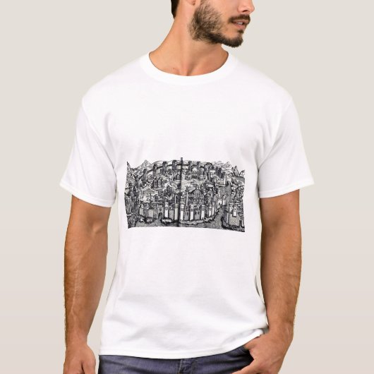 コンスタンチノープル ローマ帝国の首都 Tシャツ (正面)