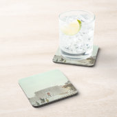 コンスタンチノープル: fを示すHaghia Sophiaスクエア コースター (右側)