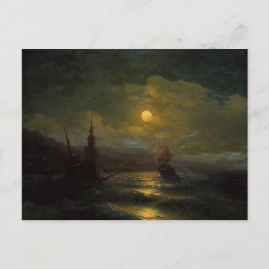 コンスタンチノープルIvan Aivazovskyの角 ポストカード (正面)