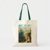 コンスタンチンアルジェリア旅行アートヴィンテージ トートバッグ (正面)