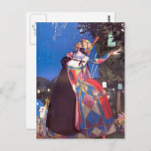 コンスタンチンソモフ – オダマキ(植物)のリトルタン ポストカード (正面/裏面)