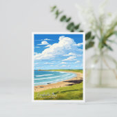 コンスタンチンベイコーンウォールアートトラベルイラストレーション ポストカード (スタンド正面)