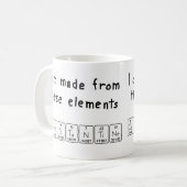 コンスタンチン周期表名mugConstantine peri コーヒーマグカップ (正面左)
