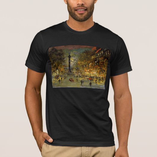 コンスタンチンKorovin: 牢獄、パリの正方形 Tシャツ (正面)