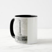 コンスタンチーヌおよびPrincipaのコラムの眺め マグカップ (正面左)