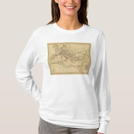 コンスタンチーヌおよびTrajanの下のローマ帝国 Tシャツ (正面)