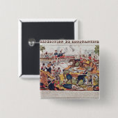 コンスタンチーヌの探険 缶バッジ (正面&裏面)