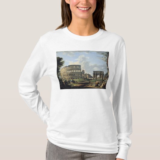 コンスタンチーヌのColosseumそしてアーチ Tシャツ (正面)