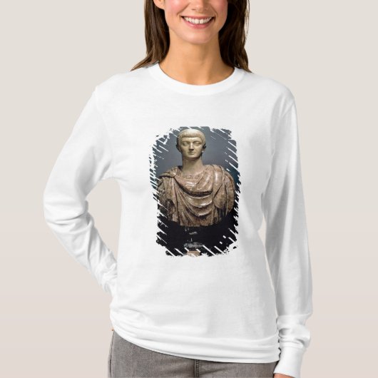 コンスタンチーヌIの(c.274-337) c.350広告(大理石) Tシャツ (正面)