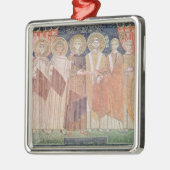 コンスタンチーヌIVの許可の司教特権 メタルオーナメント (左)