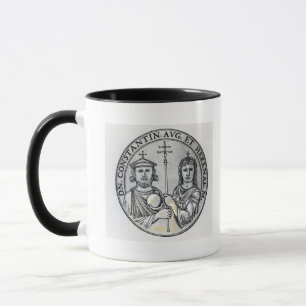 コンスタンチーヌVIおよび彼の母アイリーン マグカップ