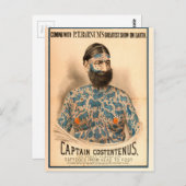 コンスタンティウス大尉 ポストカード (正面/裏面)