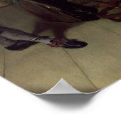 コンスタンティジン・ホイヘンスと彼の事務員， 1627 ポスター (角)