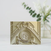 コンスタンティヌスのバプテスマを描いたメダリオン ポストカード (スタンド正面)