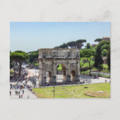 コンスタンティヌスの凱旋門 - イタリア, ローマ ポストカード (正面)