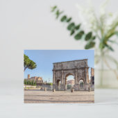 コンスタンティヌスの凱旋門 - イタリア ローマ ポストカード (スタンド正面)