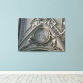 コンスタンティヌス帝を描いたメダリオン キャンバスプリント (インサイチュ (ウッドフロア))