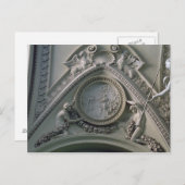 コンスタンティヌス帝を描いたメダリオン ポストカード (正面/裏面)