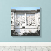 コンスタンティヌス弓詳細 キャンバスプリント (インサイチュ (ウッドフロア))