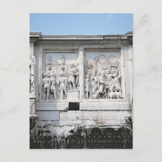 コンスタンティヌス弓詳細 ポストカード (正面)