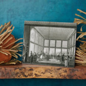 コンスタンティノープルの公共カフェのインテリア フォトプラーク (側面)